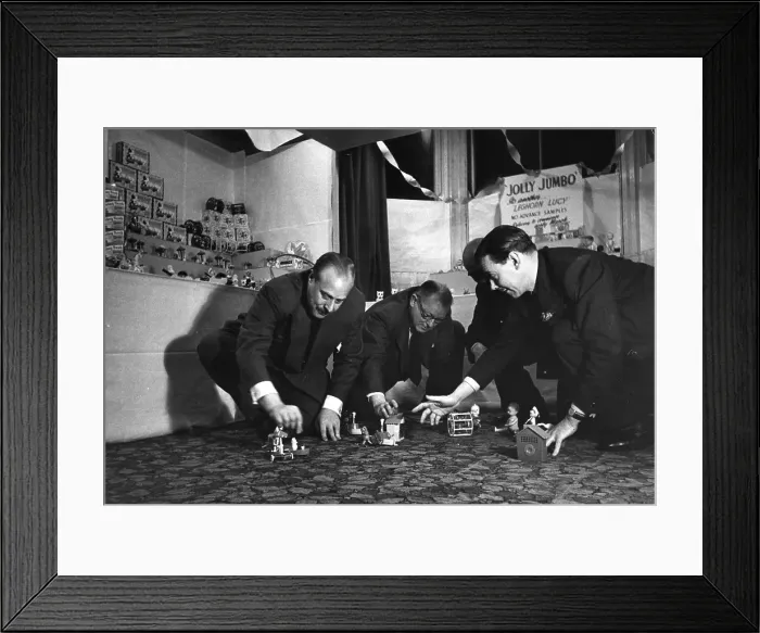 Framed Print : Toy Business