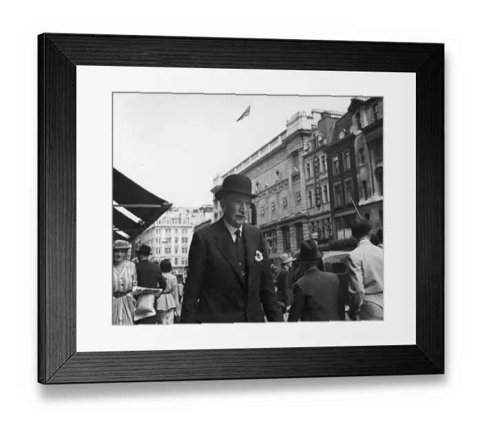 Framed Print : A City Gent Framed Print : A City Gent