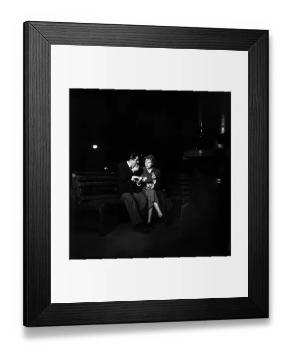 Framed Print : A Courting Couple Framed Print : A Courting Couple