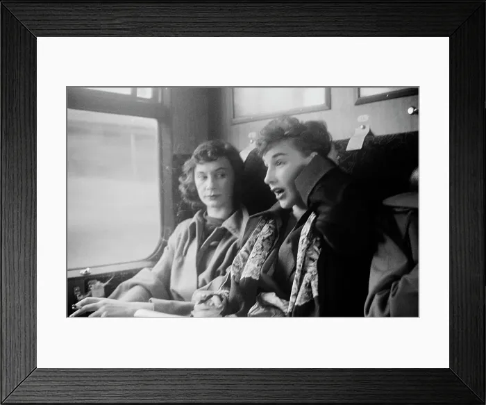 Framed Print : Bluebell Girls Leave For Milan Framed Print : Bluebell Girls Leave For Milan