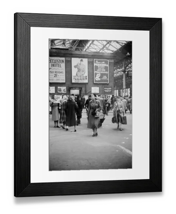 Framed Print : Bluebell Girl Leaves For Milan Framed Print : Bluebell Girl Leaves For Milan