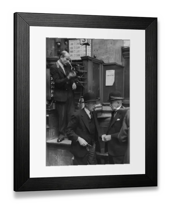 Framed Print : Stock Exchange Framed Print : Stock Exchange