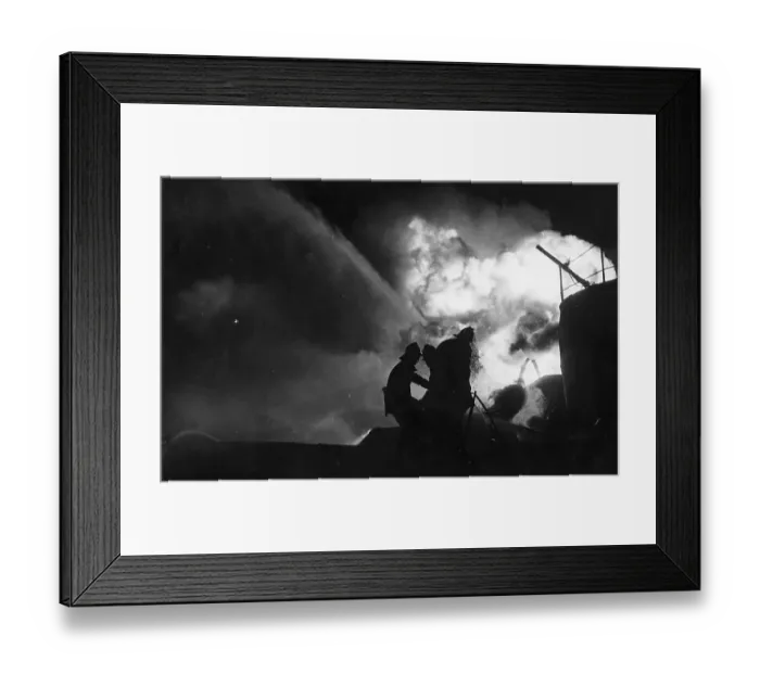Framed Print : Fighting Inferno Framed Print : Fighting Inferno