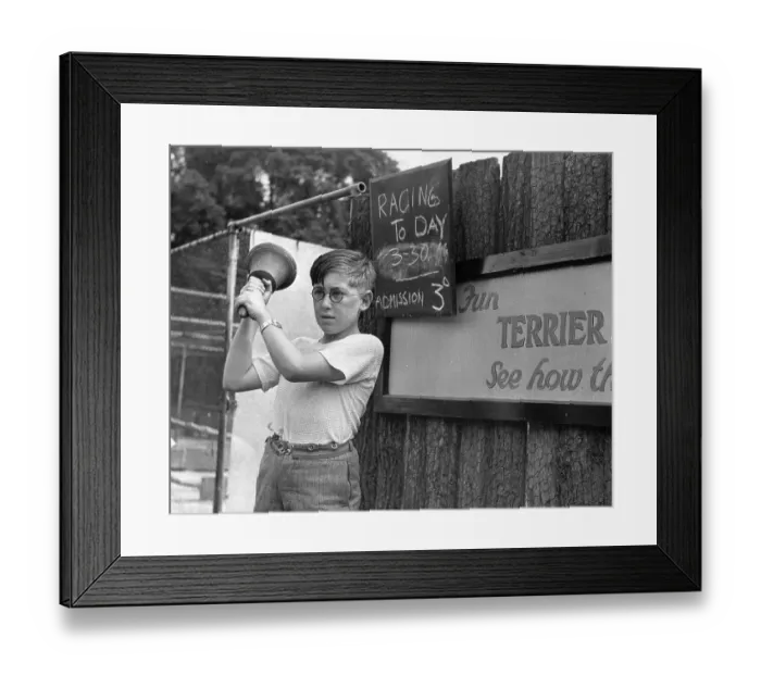 Framed Print : Terrier Race Framed Print : Terrier Race