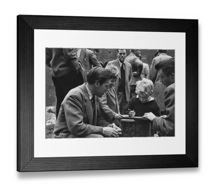 Framed Print : Hunted. English film director Charles Crichton Framed Print : Hunted. English film director Charles Crichton