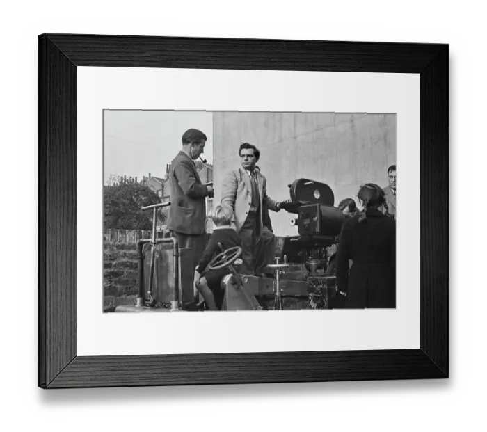 Framed Print : Hunted. English film director Charles Crichton Framed Print : Hunted. English film director Charles Crichton