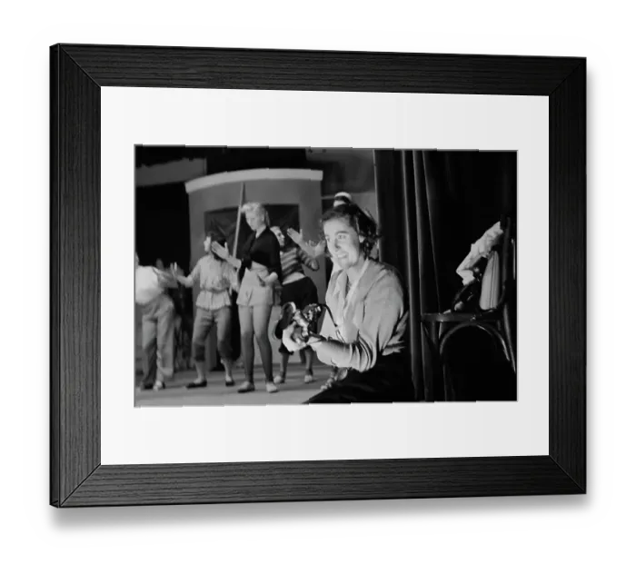Framed Print : Picture Post photographer At Work Framed Print : Picture Post photographer At Work
