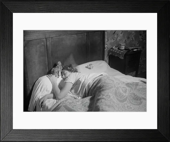 Framed Print : Bluebell Girl Asleep In Paris Framed Print : Bluebell Girl Asleep In Paris