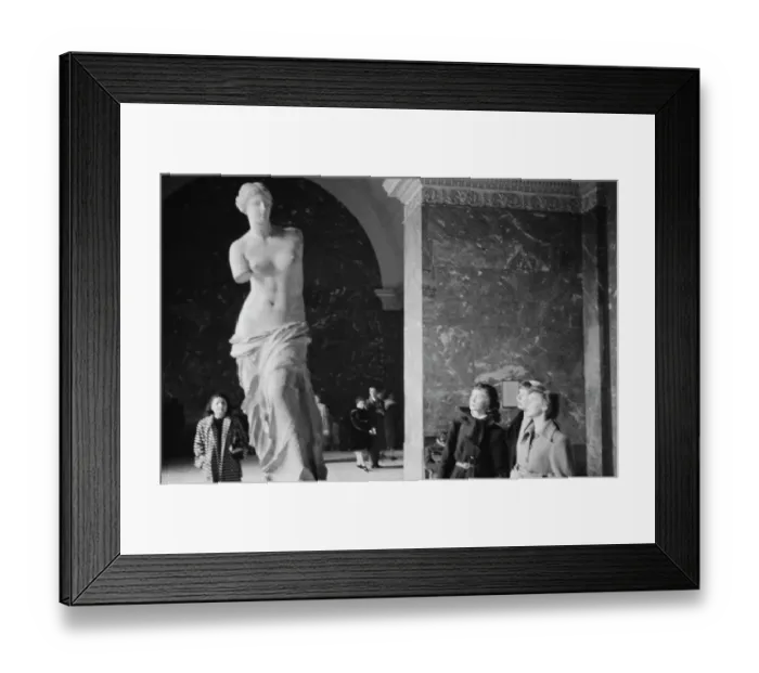 Framed Print : Bluebells At The Louvre Framed Print : Bluebells At The Louvre