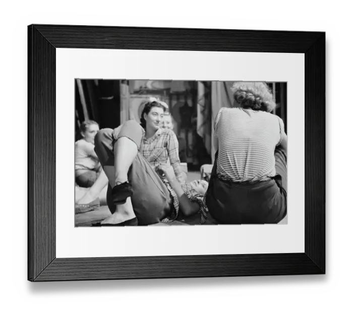 Framed Print : Bluebell Girls Rehearse In Milan Framed Print : Bluebell Girls Rehearse In Milan