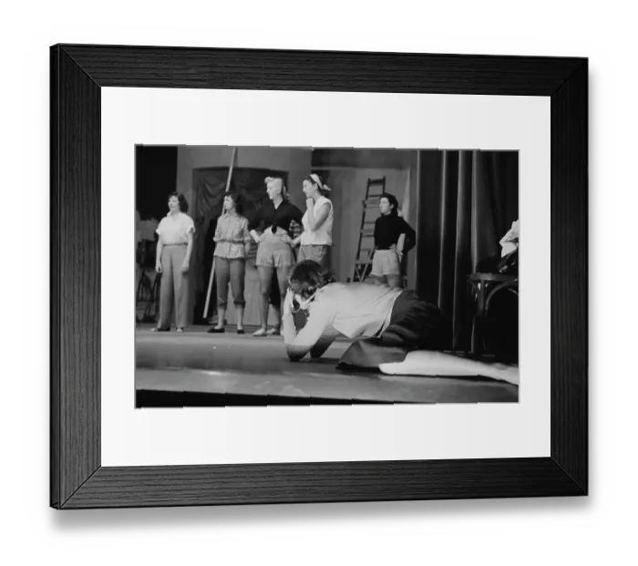 Framed Print : Picture Post photographer At Work Framed Print : Picture Post photographer At Work