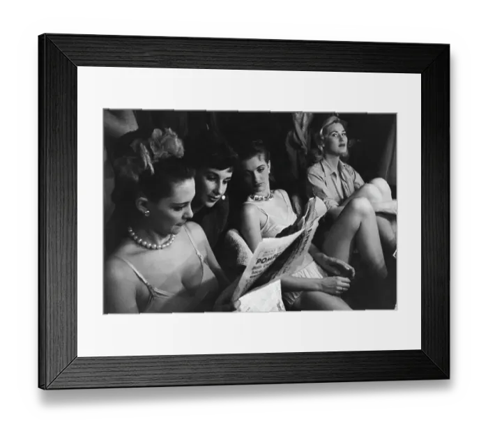 Framed Print : Bluebell Girls In Paris Framed Print : Bluebell Girls In Paris