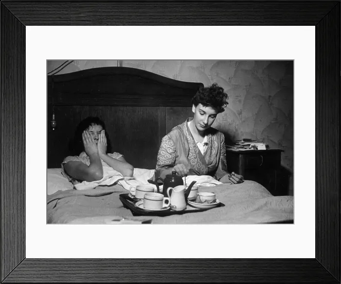 Framed Print : Dancers In Bed Framed Print : Dancers In Bed