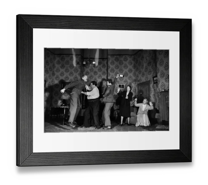 Framed Print : Comic Farce Framed Print : Comic Farce