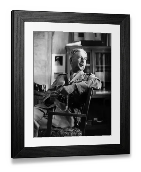 Framed Print : Glubb Pasha