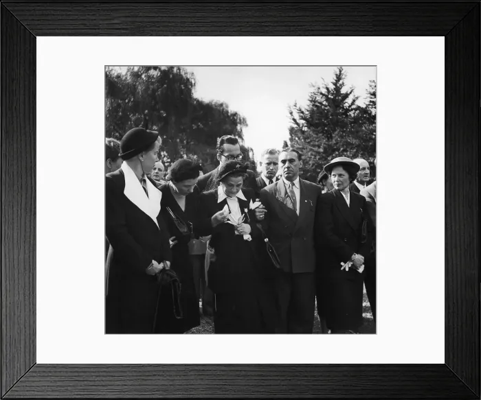 Framed Print : Frau Rommel Framed Print : Frau Rommel