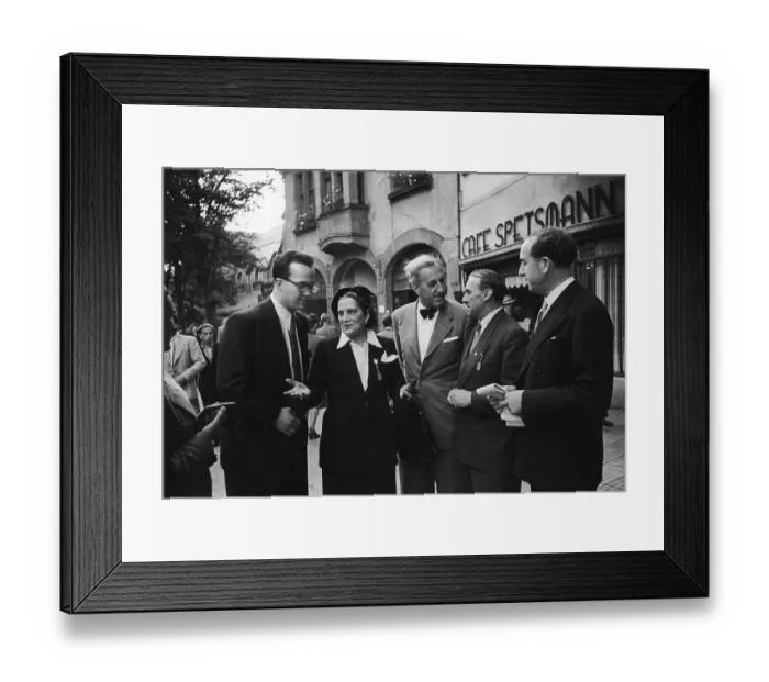 Framed Print : Frau Rommel Framed Print : Frau Rommel