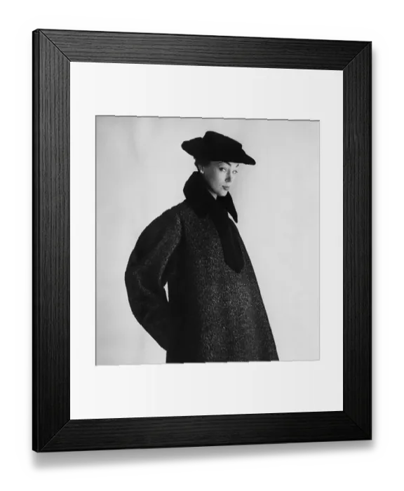 Framed Print : Coat By Lanvin