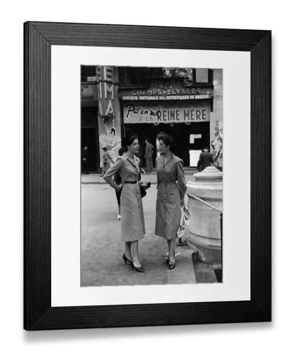 Framed Print : British Fashion Framed Print : British Fashion