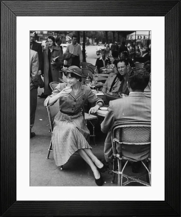 Framed Print : Parisian Chic Framed Print : Parisian Chic