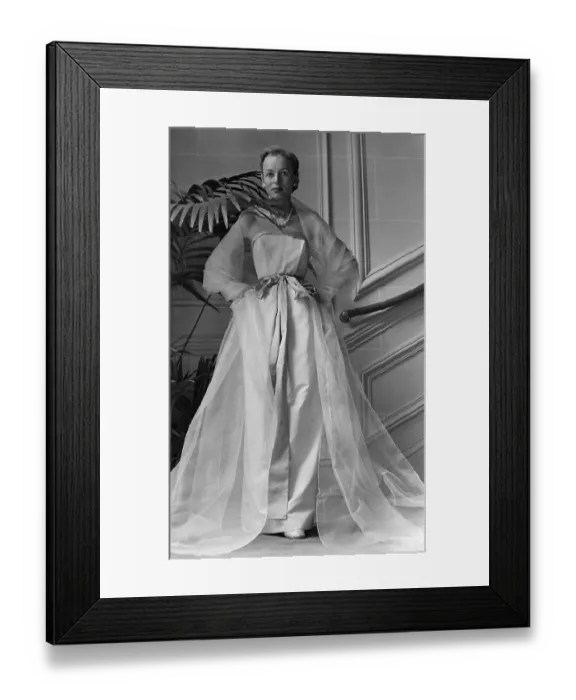 Framed Print : Evening Frock Framed Print : Evening Frock