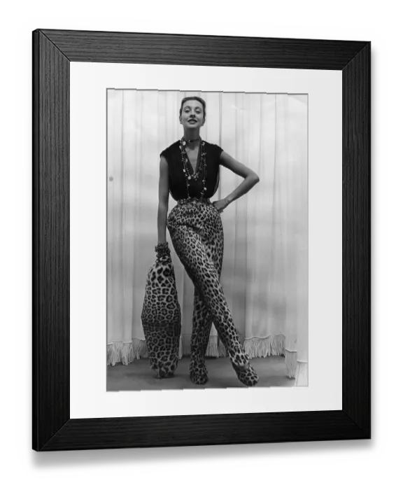 Framed Print : Leopard Slacks Framed Print : Leopard Slacks