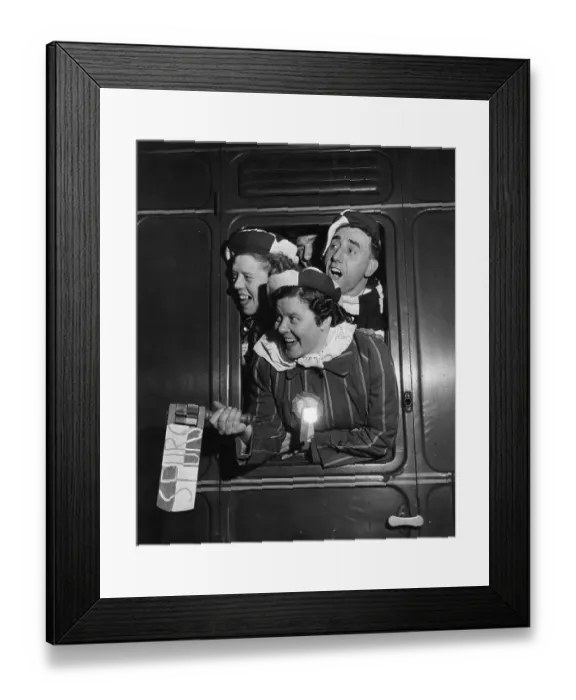 Framed Print : Football Train Framed Print : Football Train