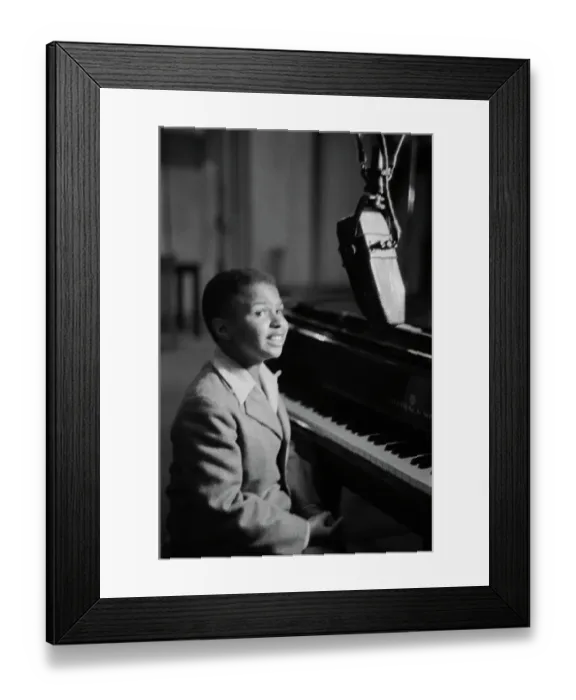 Framed Print : Sugar Chile Robinson Plays London Framed Print : Sugar Chile Robinson Plays London