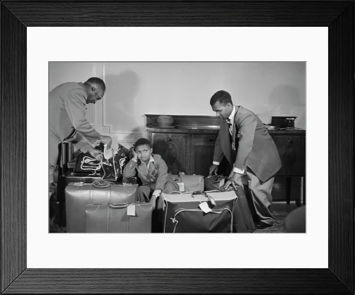 Framed Print : Sugar Chile Robinson In London
