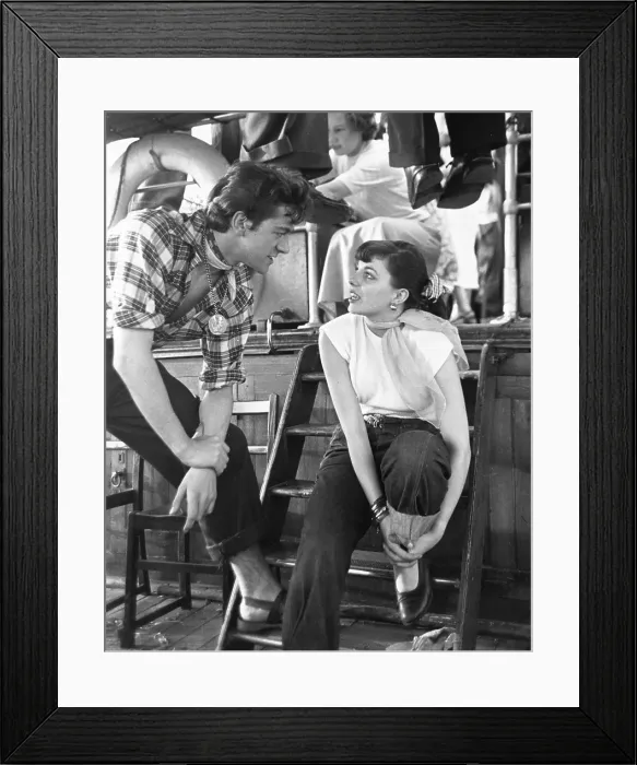 Framed Print : Joan And Jazz Framed Print : Joan And Jazz