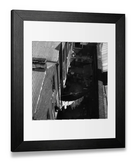 Framed Print : London Backyards Framed Print : London Backyards