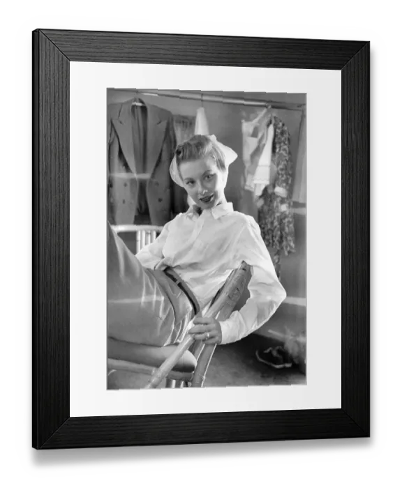 Framed Print : Peggy Dow. May 1951: Peggy Dow (1928 - ) formerly Peggy Varnadow Framed Print : Peggy Dow. May 1951: Peggy Dow (1928 - ) formerly Peggy Varnadow