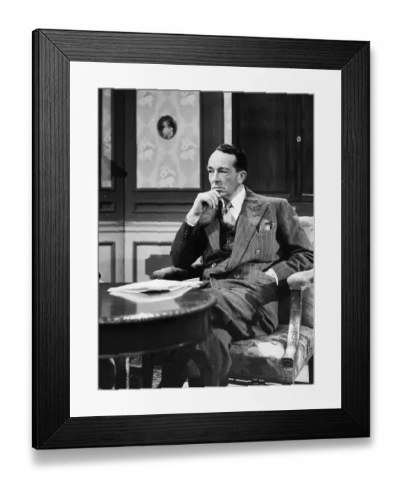 Framed Print : Sir Hartley Shawcross Framed Print : Sir Hartley Shawcross