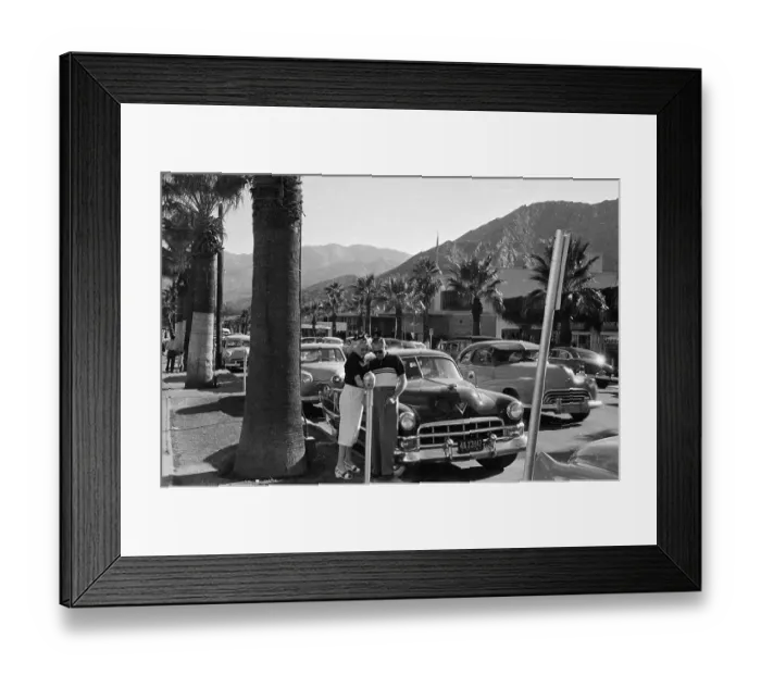 Framed Print : Cadillac In Street