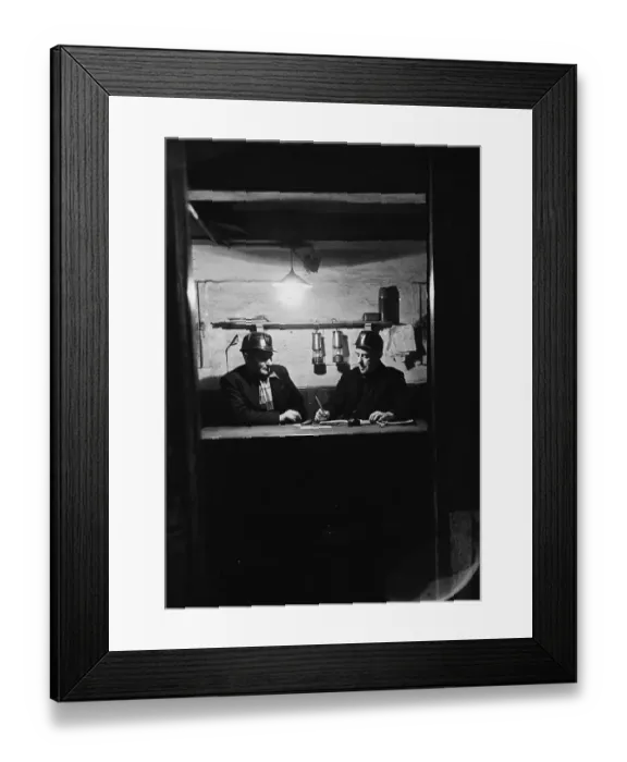 Framed Print : Underground Office Framed Print : Underground Office