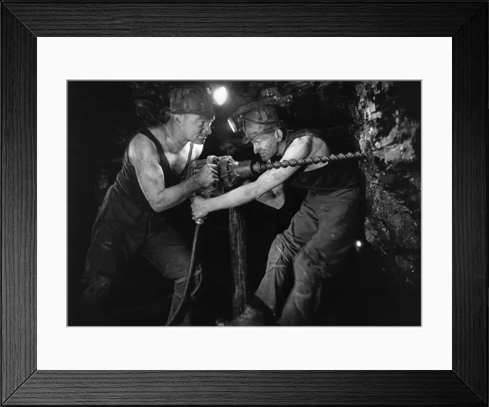 Framed Print : Coal Miners Framed Print : Coal Miners