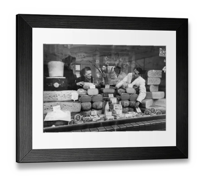 Framed Print : French Cheeses Framed Print : French Cheeses