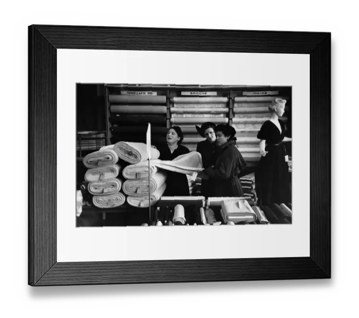 Framed Print : Fabric Shop Framed Print : Fabric Shop