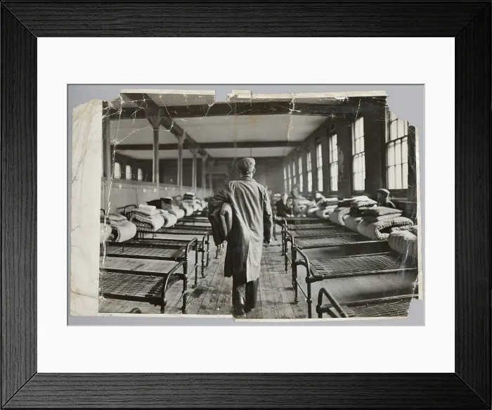 Framed Print : Casual Ward Join-Up Framed Print : Casual Ward Join-Up