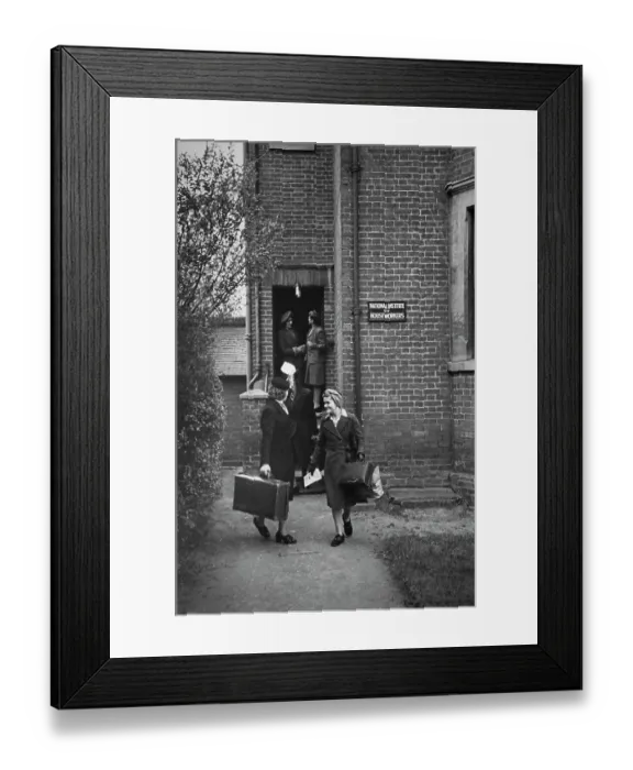 Framed Print : National Institute Of House Workers, 1951 Framed Print : National Institute Of House Workers, 1951