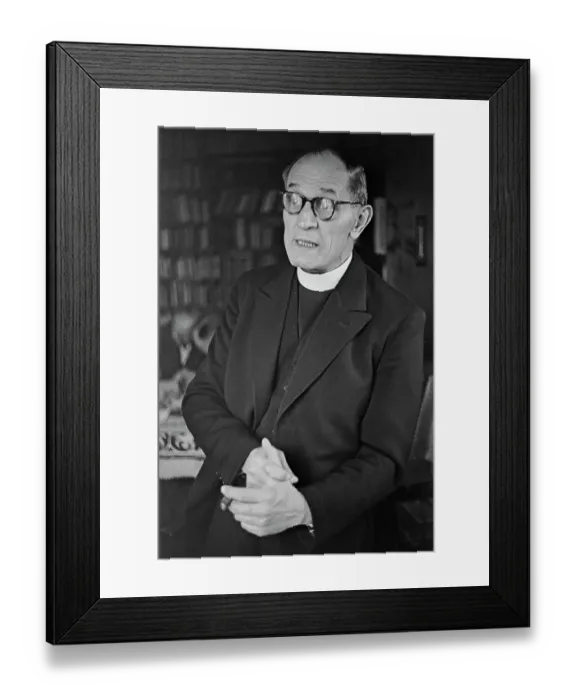 Framed Print : Martin Niemöller Framed Print : Martin Niemöller