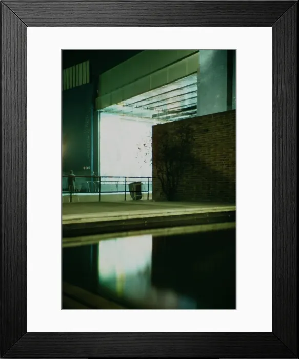 Framed Print : South Bank At Night Framed Print : South Bank At Night