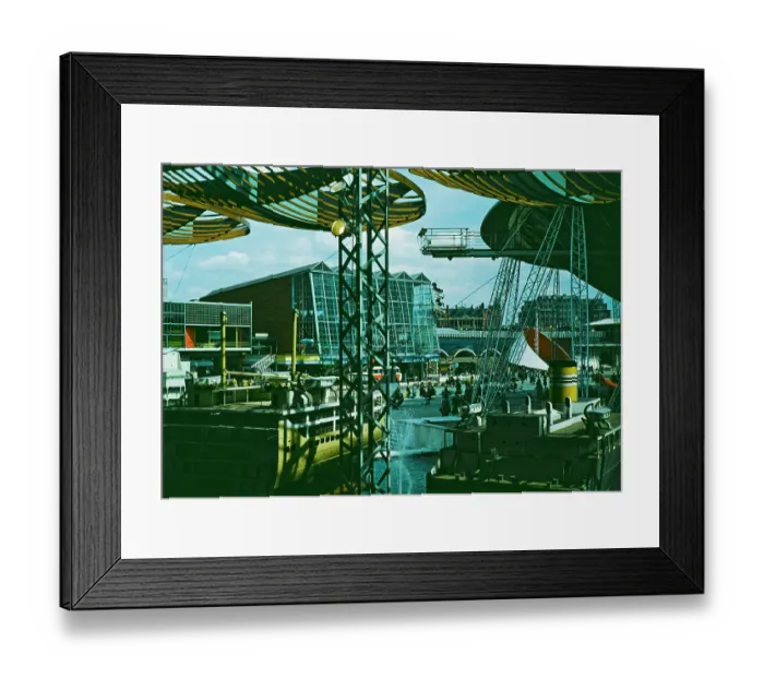 Framed Print : Festival Of Britain Site