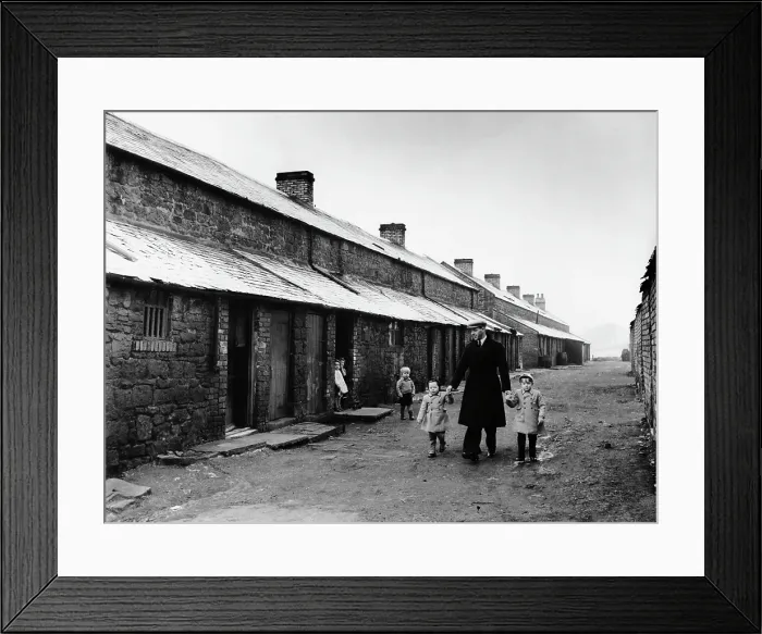 Framed Print : Throckley Village Framed Print : Throckley Village
