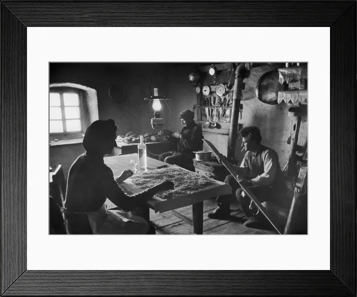 Framed Print : Sestriere Kitchen Framed Print : Sestriere Kitchen