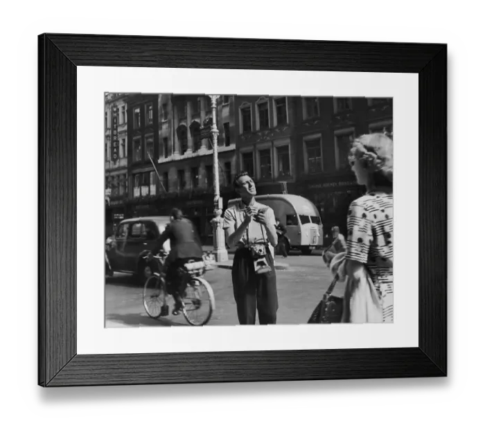 Framed Print : Street Photographer Framed Print : Street Photographer