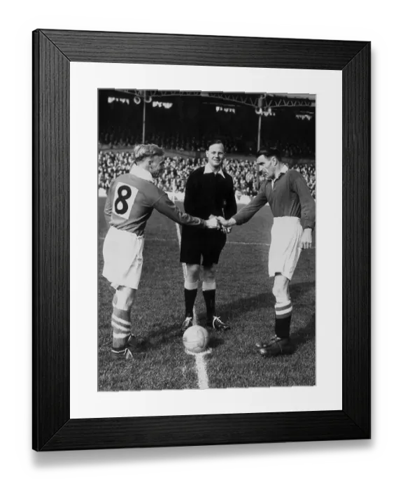 Framed Print : Captain's Handshake Framed Print : Captain's Handshake