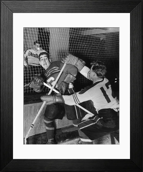 Framed Print : Ice Hockey Framed Print : Ice Hockey
