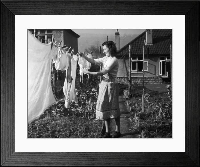 Framed Print : The Washing Line Framed Print : The Washing Line