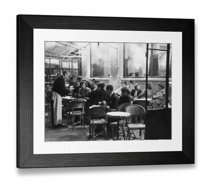 Framed Print : Parisian Cafe Framed Print : Parisian Cafe